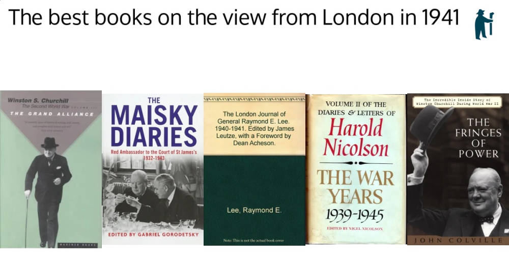  The best books on the view from London in 1941